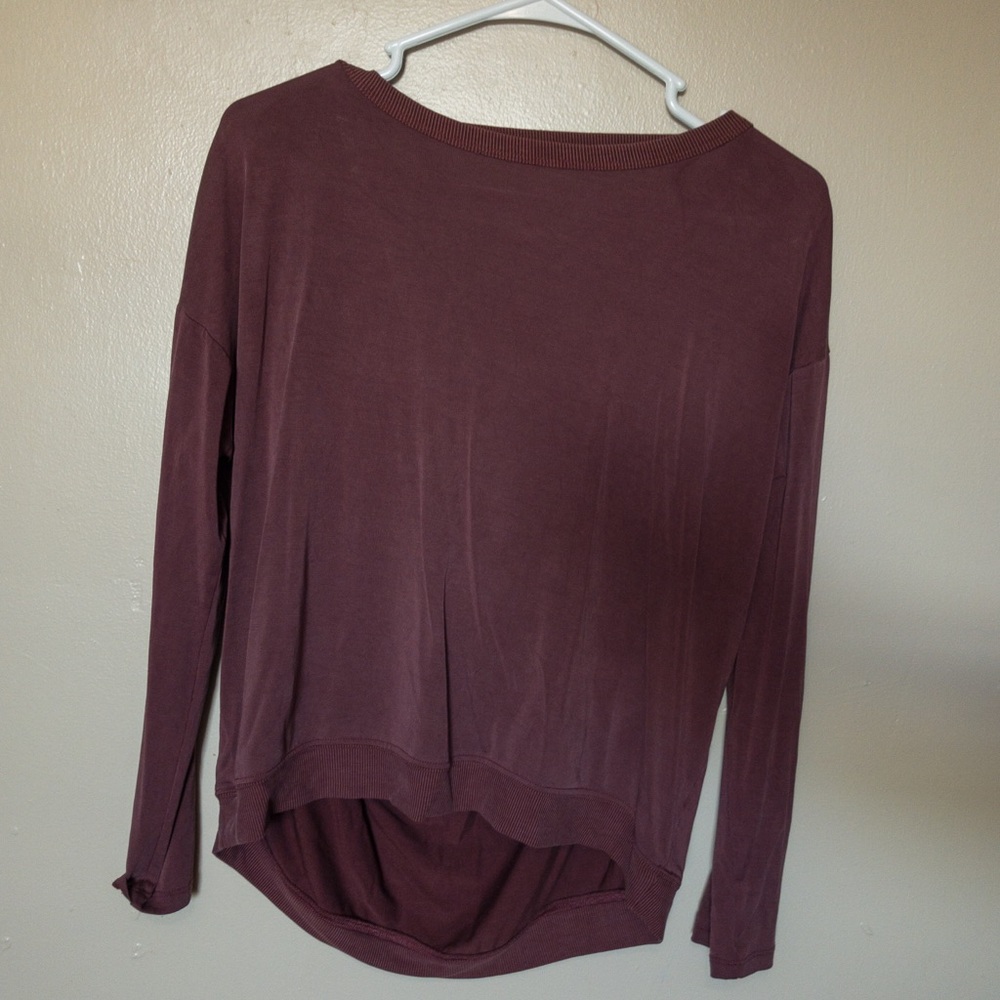 Maroon long sleeve